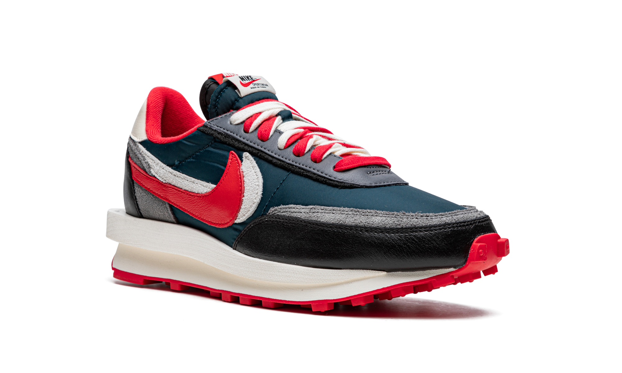 Nike LD Waffle sacai Undercover Midnight Spruce University Red - resellguru.app