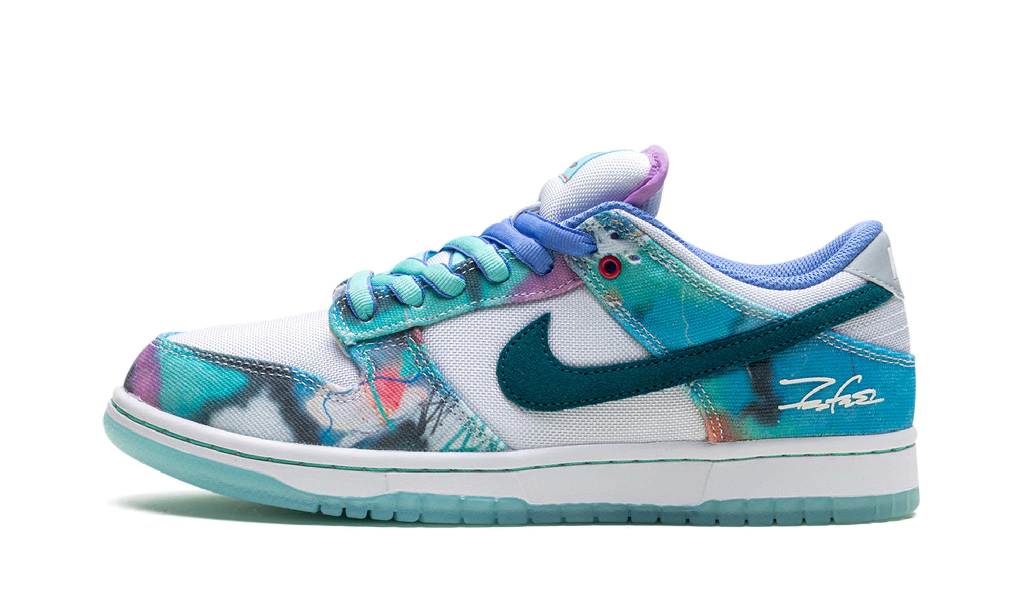 Nike SB Dunk Low Futura Laboratories Bleached Aqua - resellguru.app