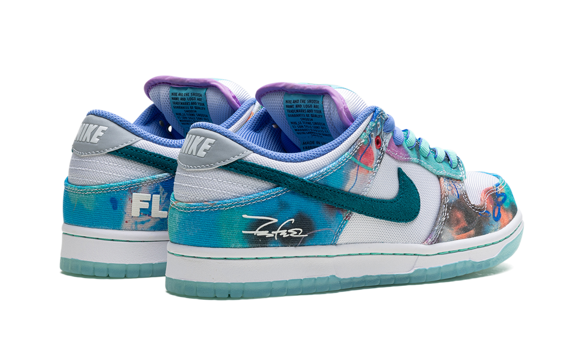 Nike SB Dunk Low Futura Laboratories Bleached Aqua - resellguru.app