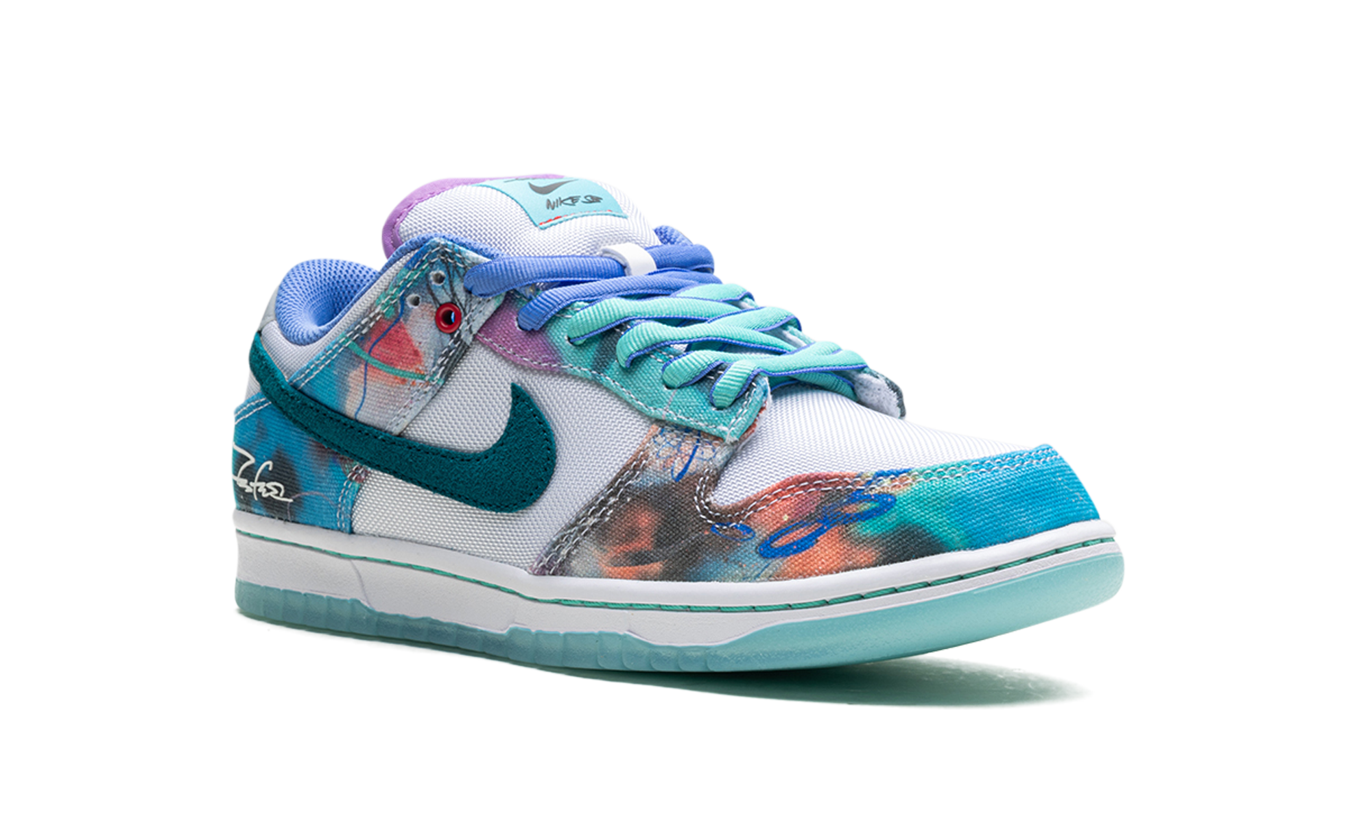 Nike SB Dunk Low Futura Laboratories Bleached Aqua - resellguru.app