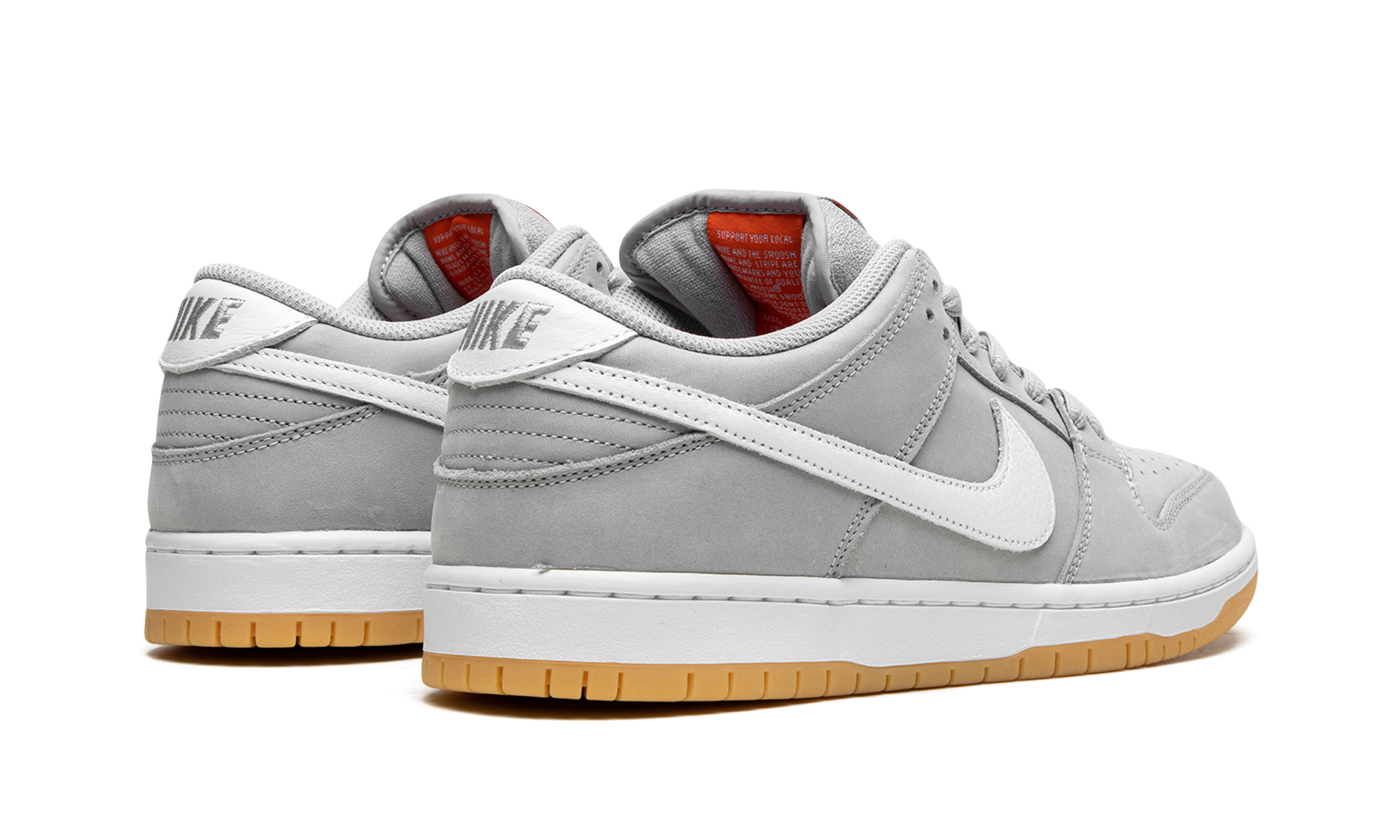 Nike SB Dunk Low Pro ISO Orange Label Wolf Grey Gum - resellguru.app
