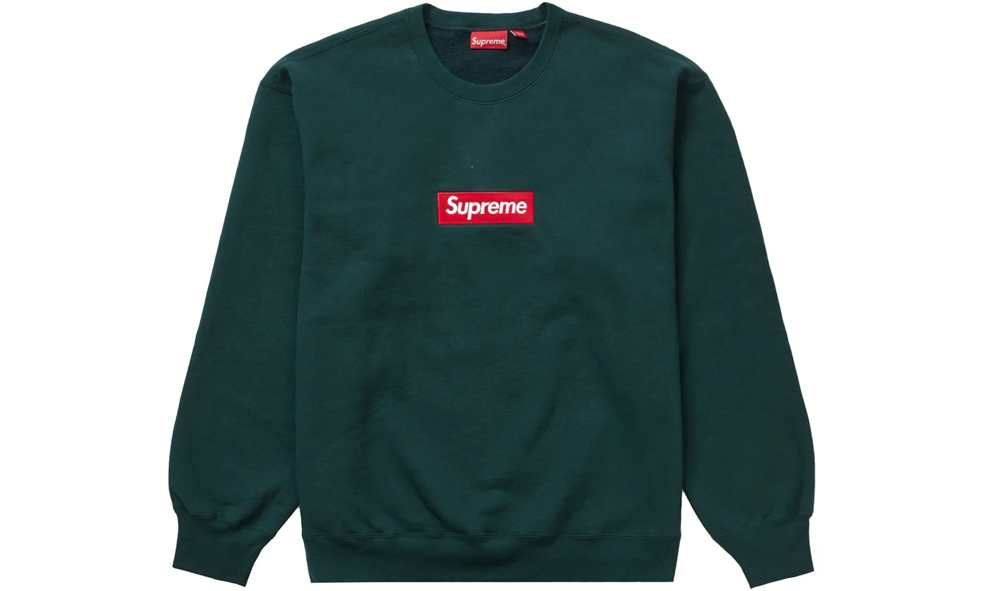 Supreme Box Logo Crewneck (FW22) Dark Pine - resellguru.app