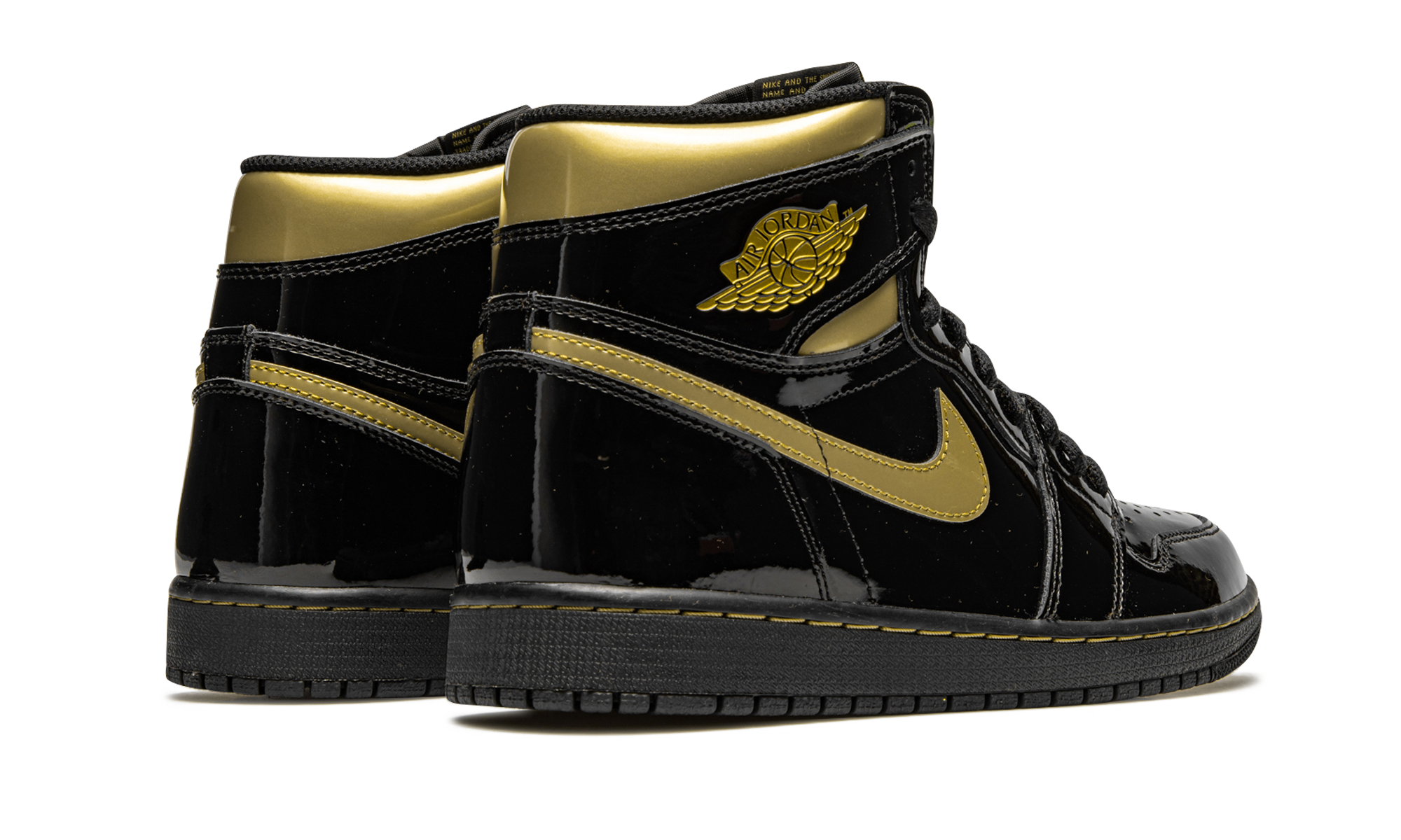Air Jordan 1 Retro High Black Metallic Gold (2020) - resellguru.app