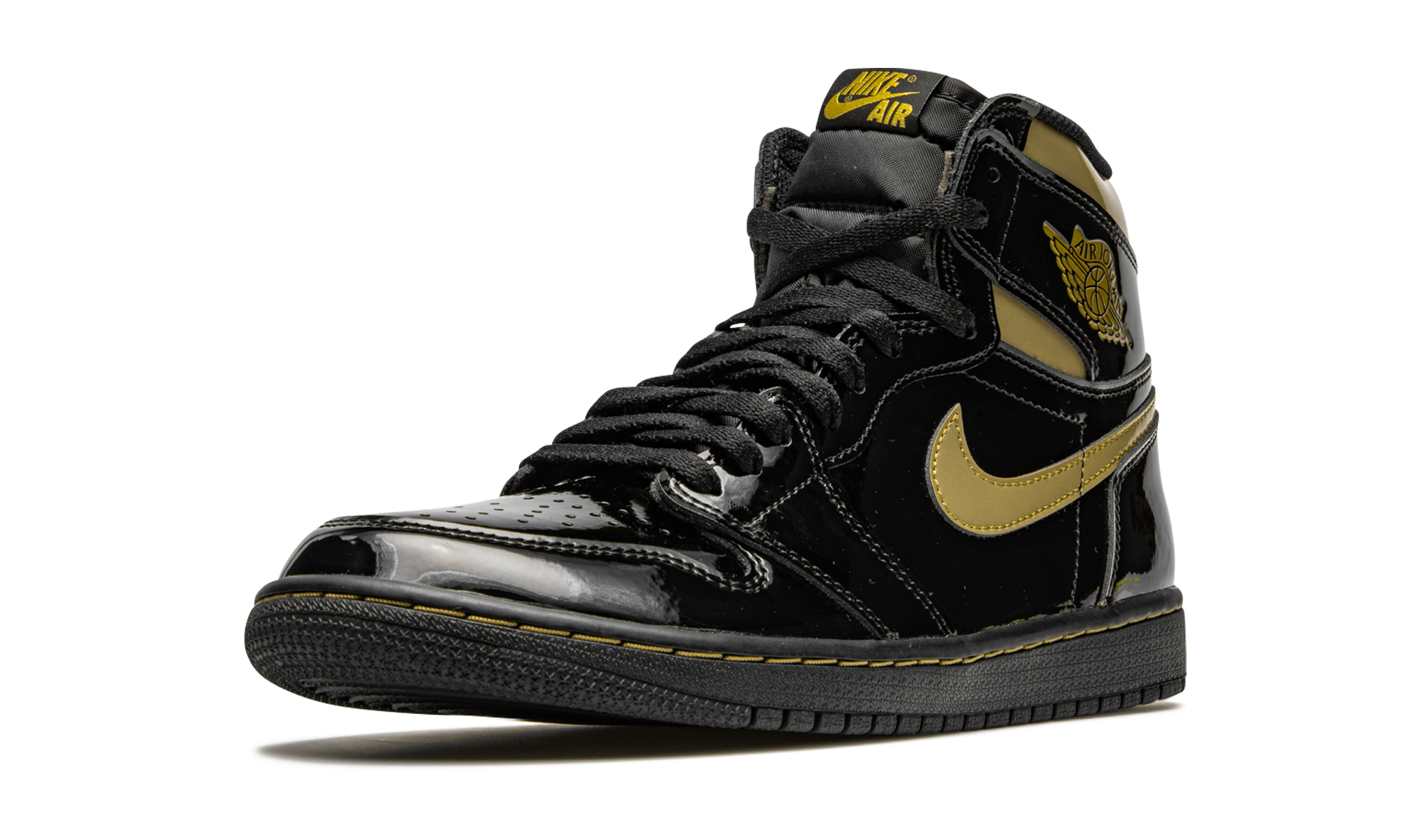 Air Jordan 1 Retro High Black Metallic Gold (2020) - resellguru.app