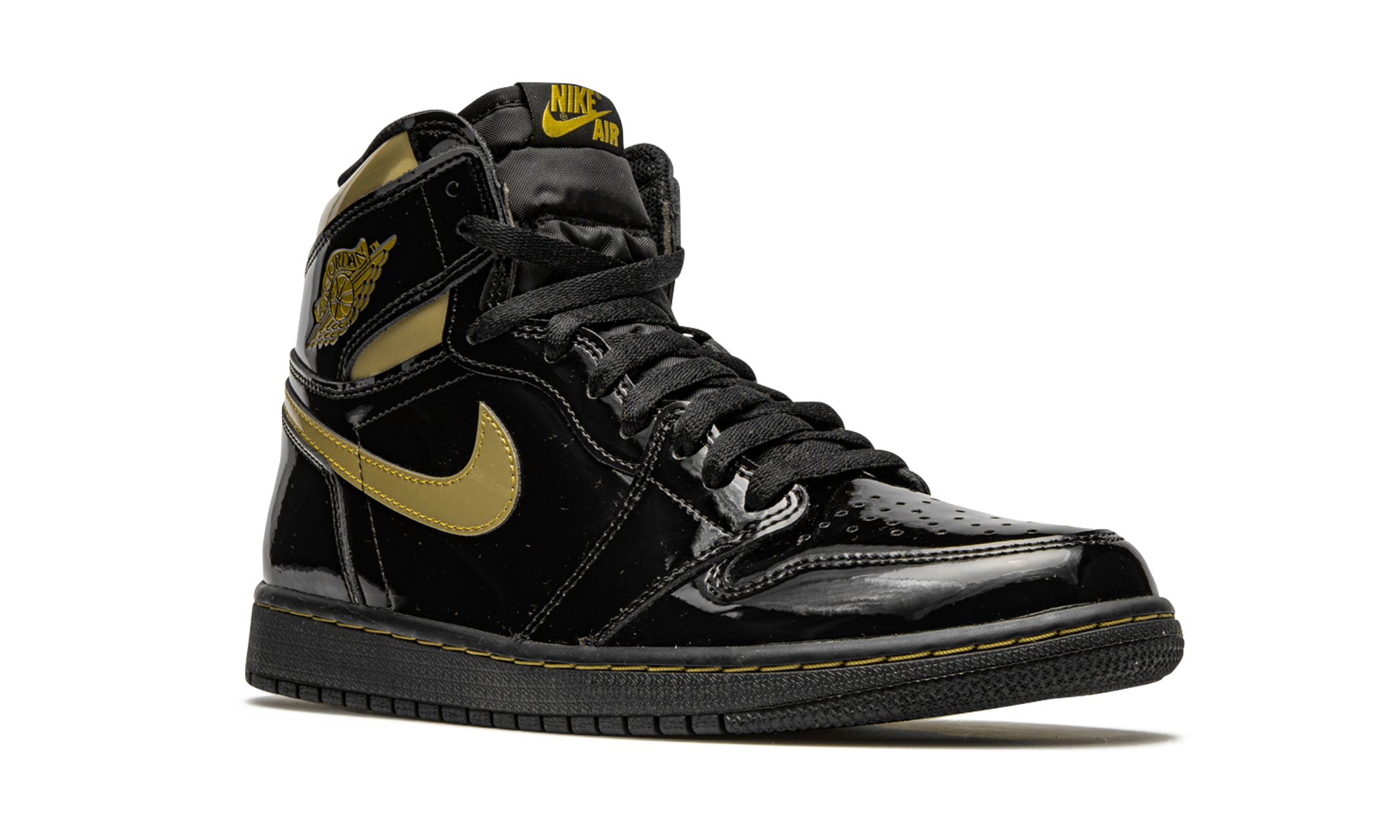 Air Jordan 1 Retro High Black Metallic Gold (2020) - resellguru.app