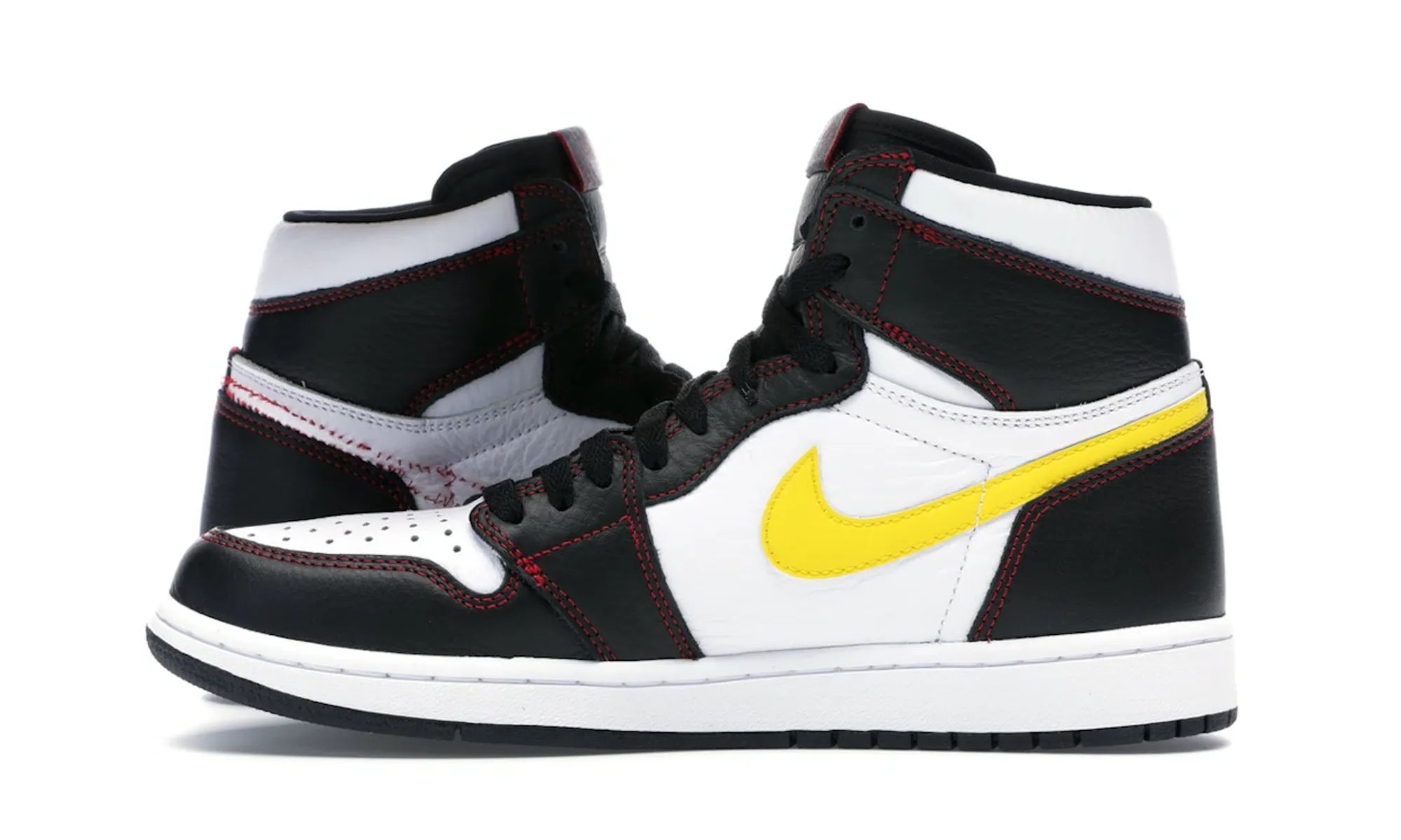 Air Jordan 1 Retro High Defiant White Black Gym Red - resellguru.app