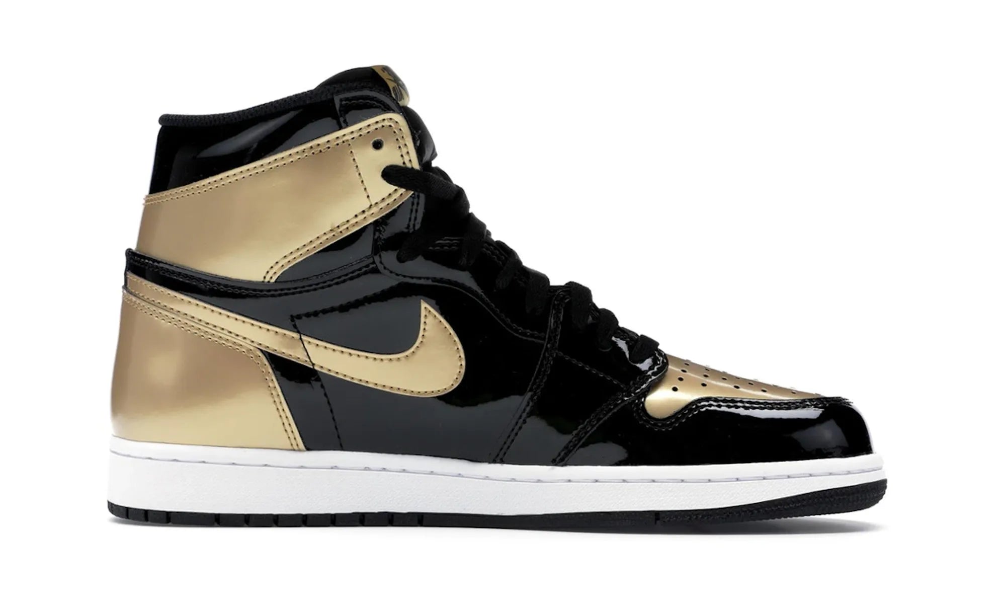 Air Jordan 1 Retro High NRG Patent Gold Toe - resellguru.app