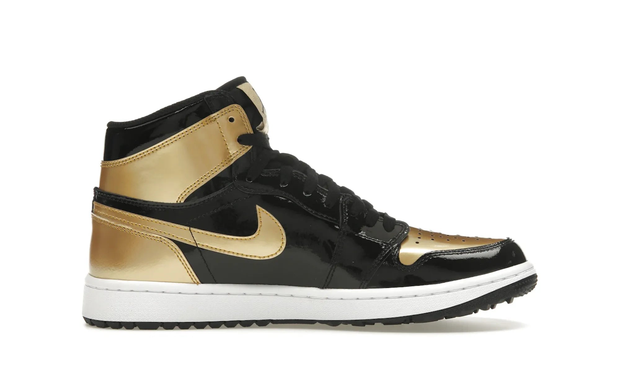 Air Jordan 1 Retro High Golf Patent Gold Toe - resellguru.app