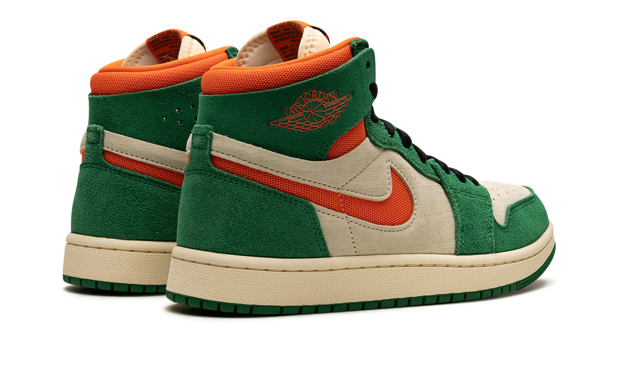 Air Jordan 1 High Zoom Air CMFT 2 Pine Green Orange Blaze - resellguru.app