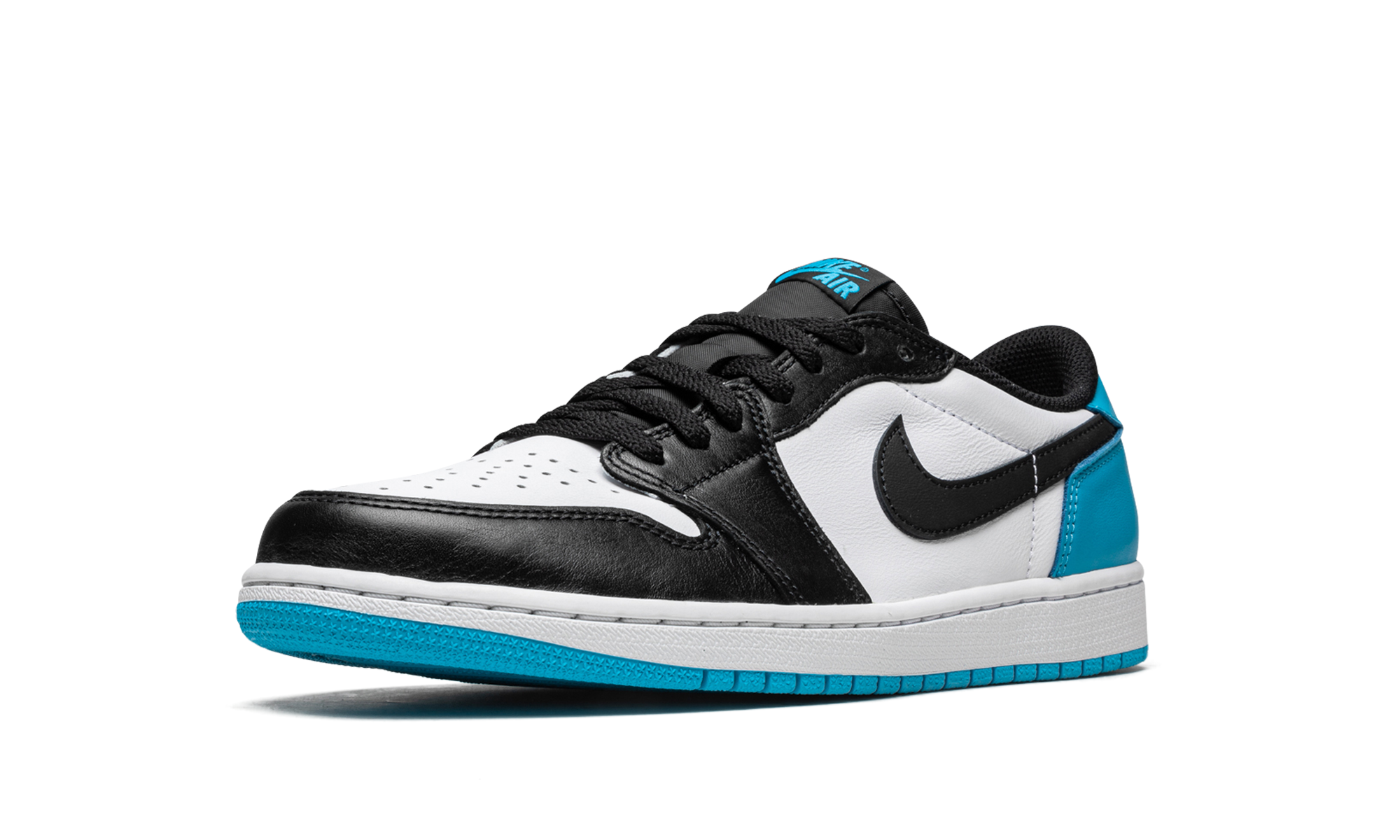 Air Jordan 1 Retro Low OG Black Dark Powder Blue - resellguru.app