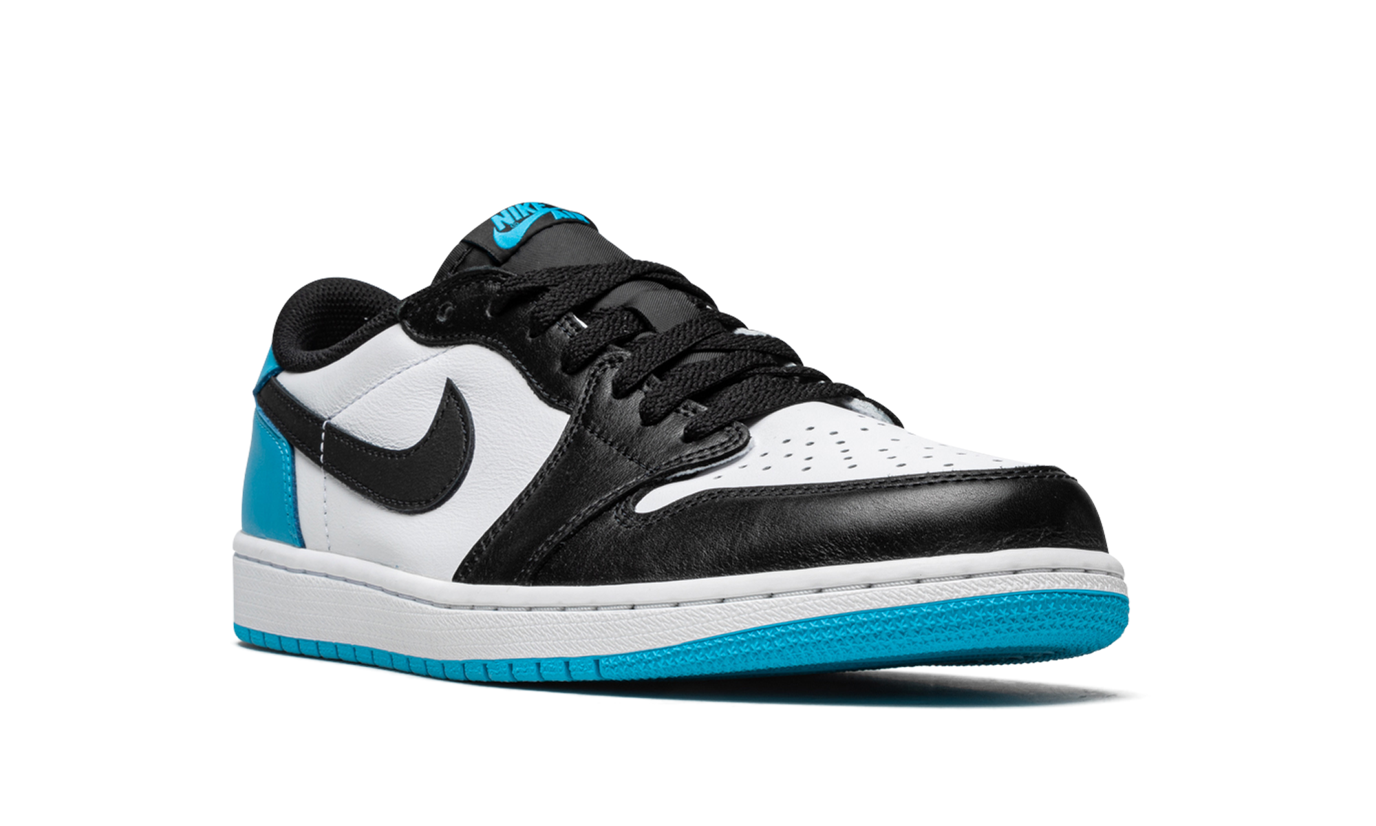 Air Jordan 1 Retro Low OG Black Dark Powder Blue - resellguru.app