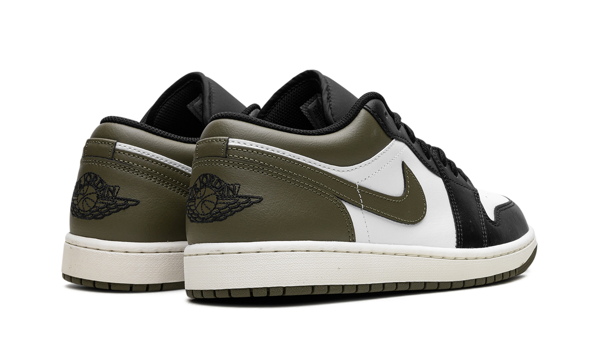 Air Jordan 1 Low Black Toe Medium Olive - resellguru.app