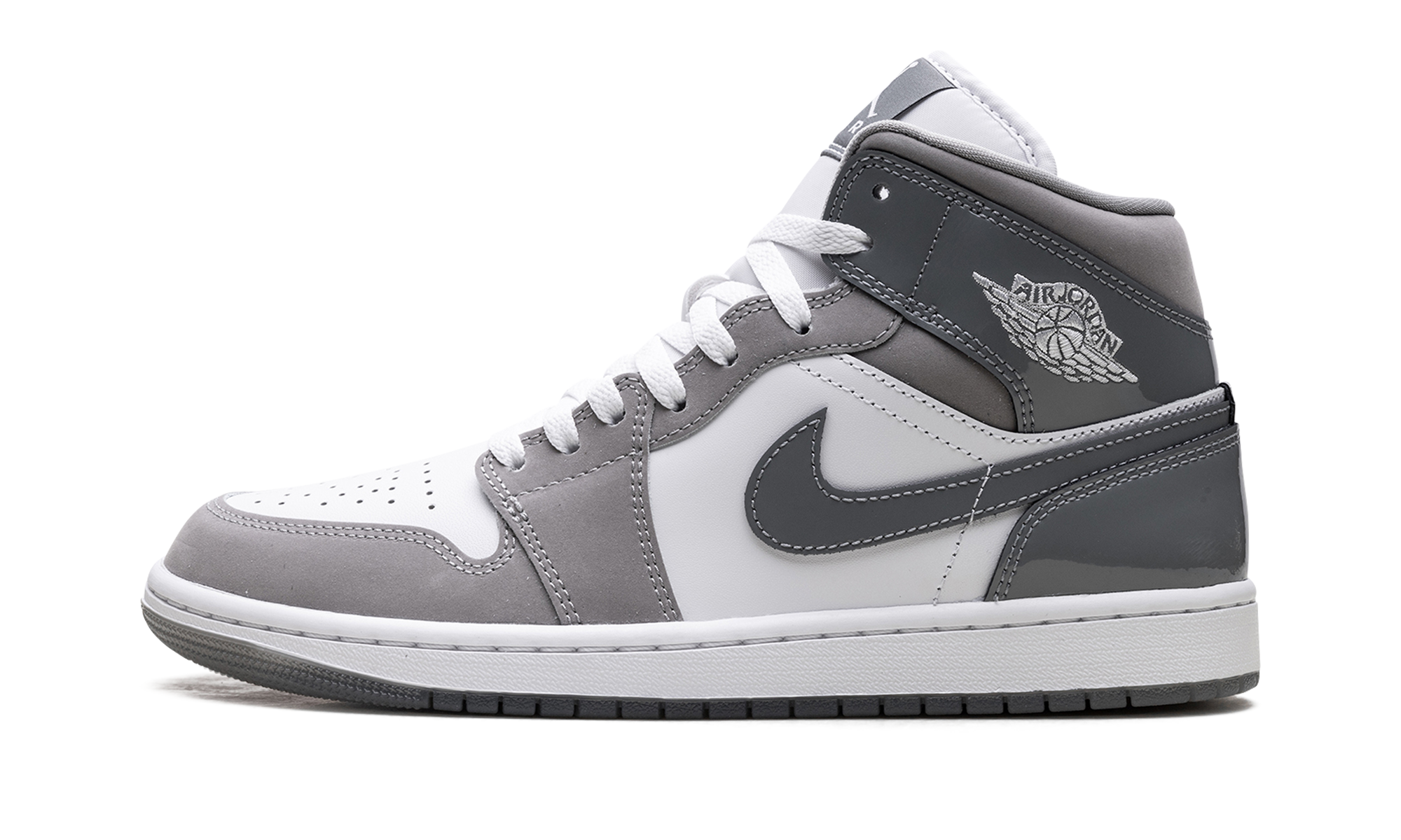Air Jordan 1 Mid SE White Medium Grey Cool Grey - resellguru.app
