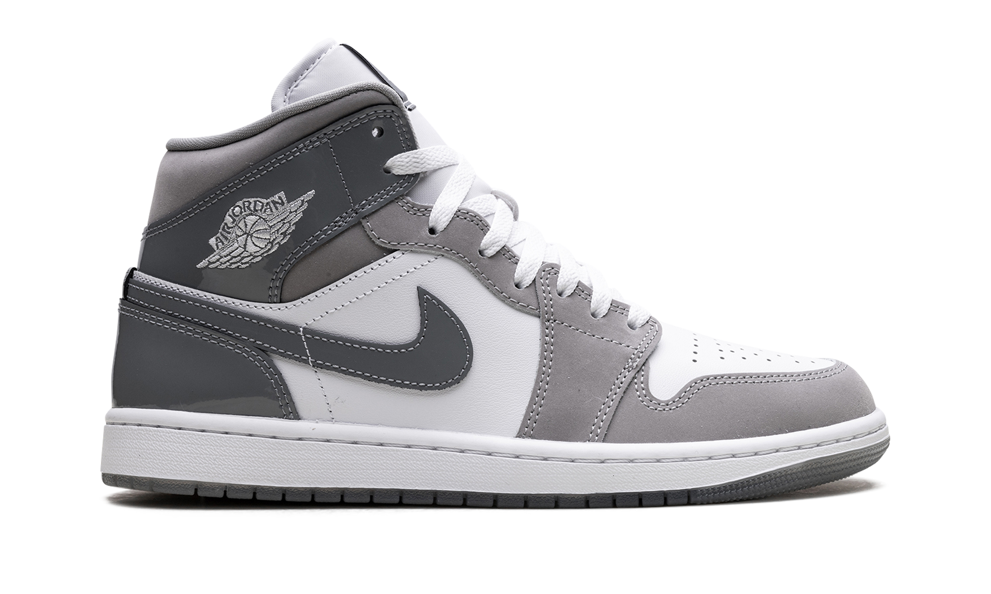Air Jordan 1 Mid SE White Medium Grey Cool Grey - resellguru.app