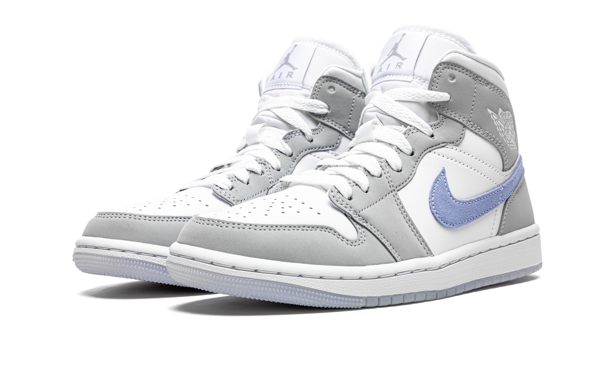 Air Jordan 1 Mid Wolf Grey Aluminum - resellguru.app