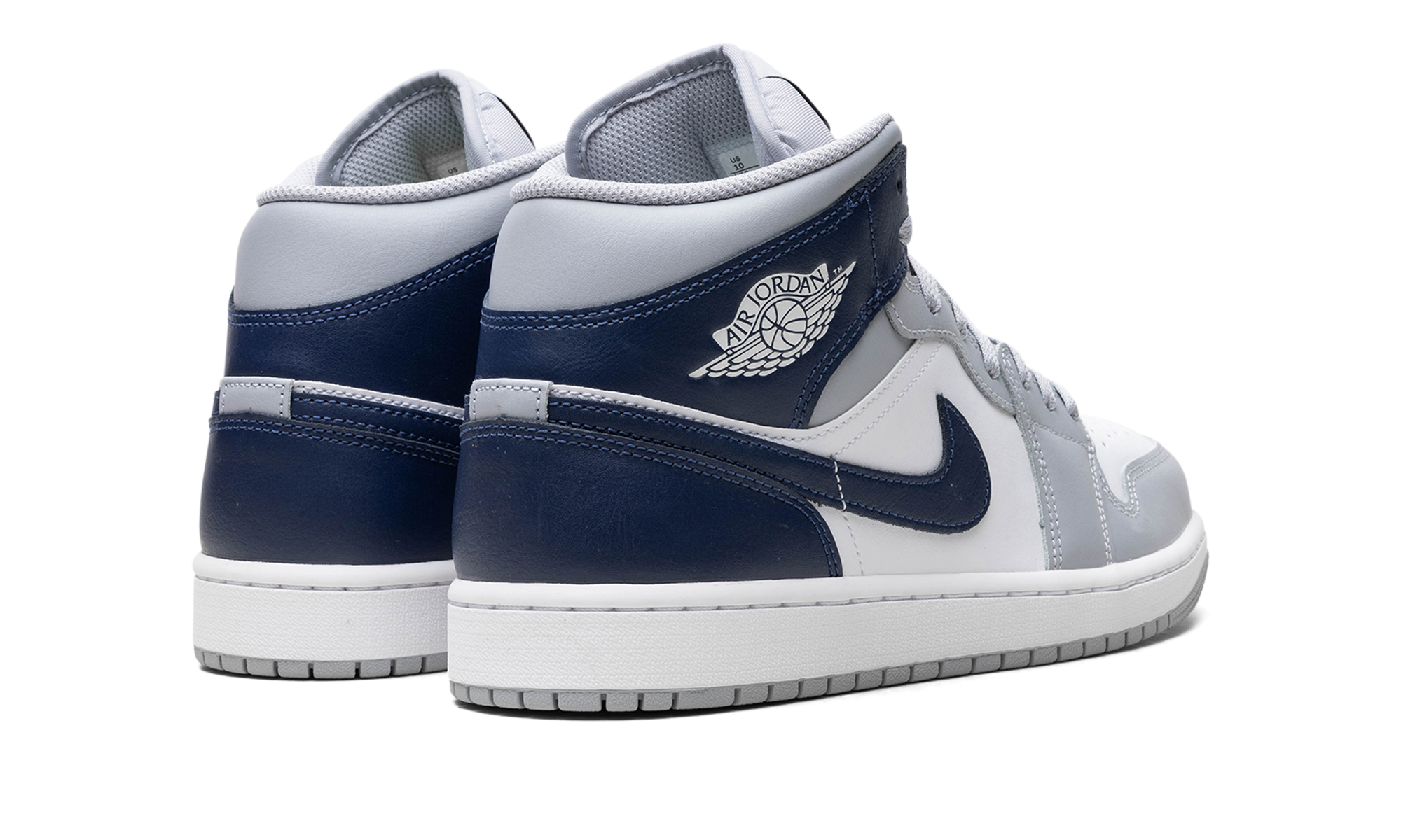 Air Jordan 1 Mid Wolf Grey Midnight Navy - resellguru.app