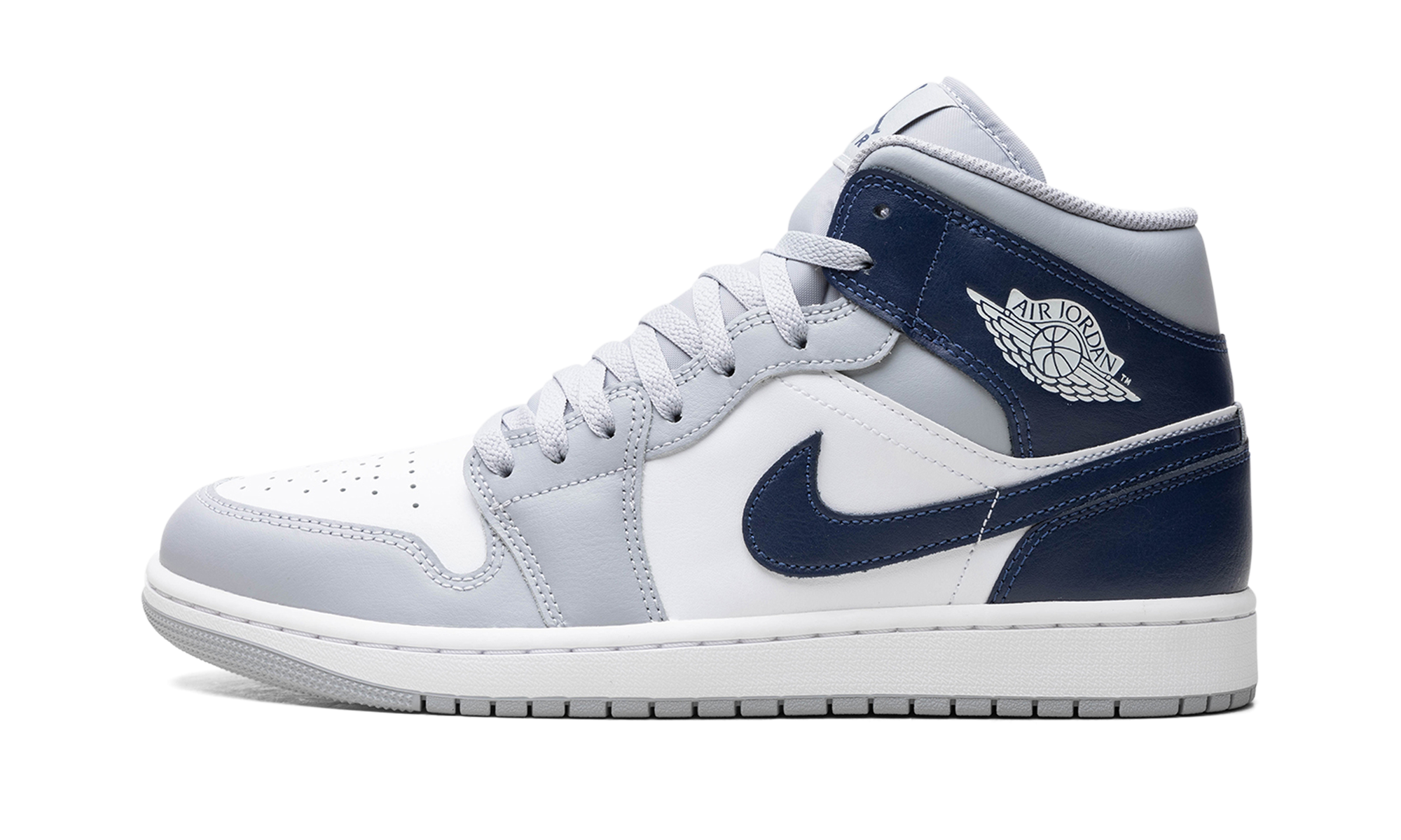 Air Jordan 1 Mid Wolf Grey Midnight Navy - resellguru.app