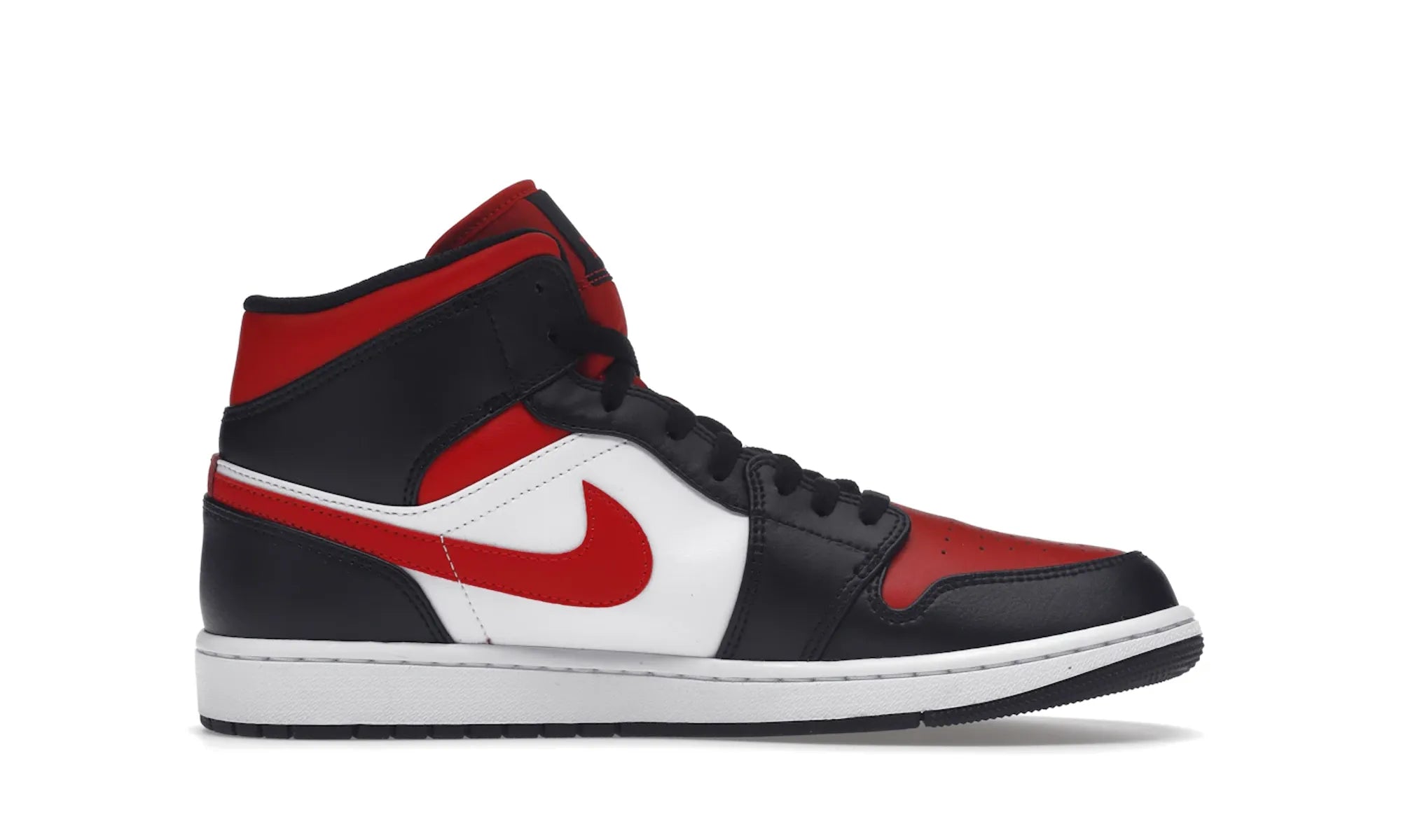 Air Jordan 1 Mid White Black Red (2022) - resellguru.app