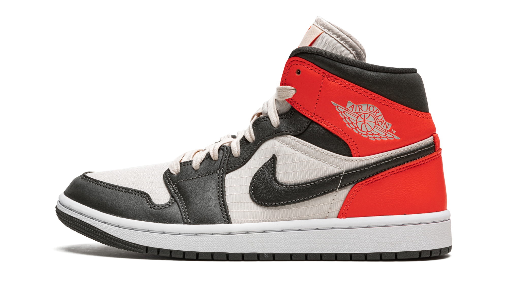 Air Jordan 1 Mid Newsprint Light Orewood Brown - resellguru.app