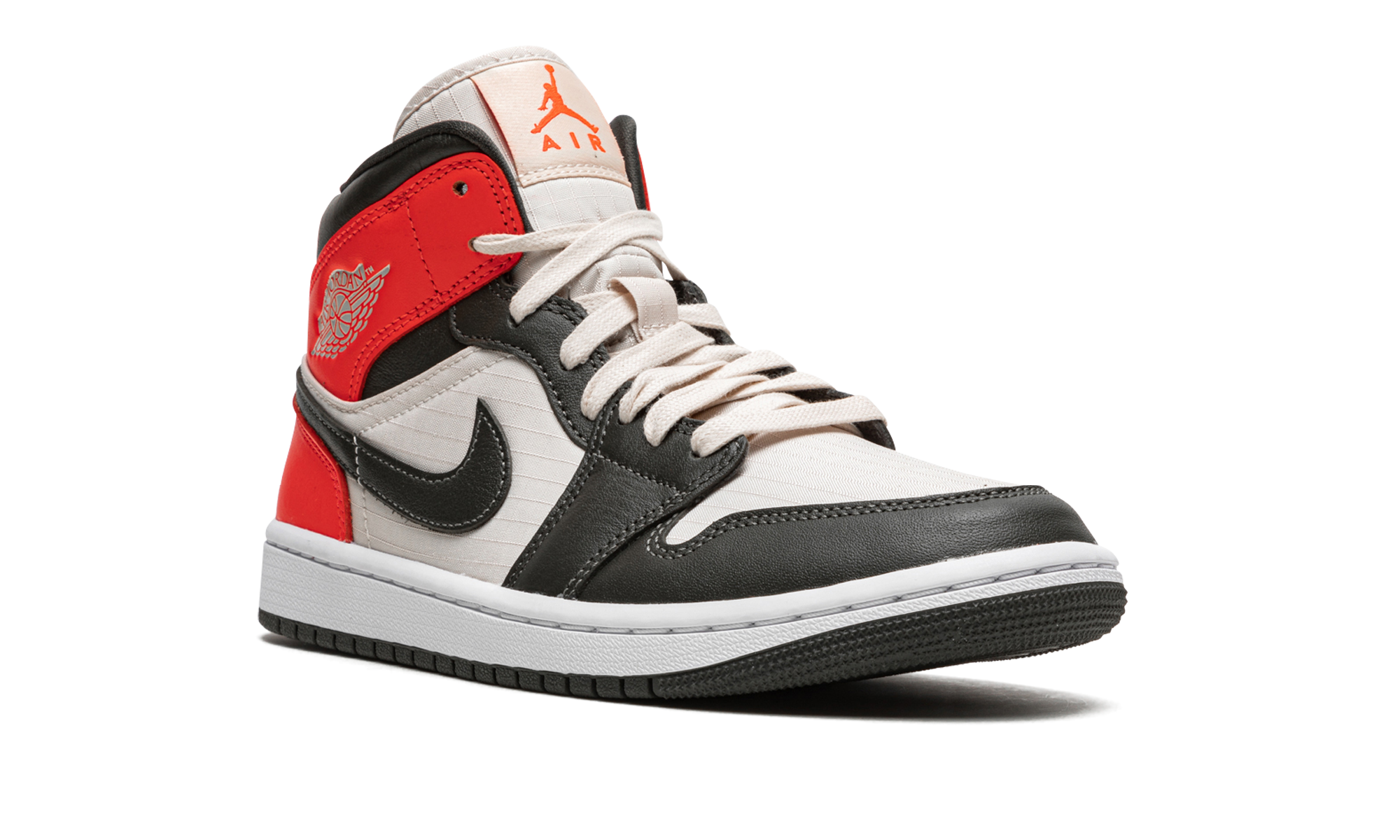 Air Jordan 1 Mid Newsprint Light Orewood Brown - resellguru.app