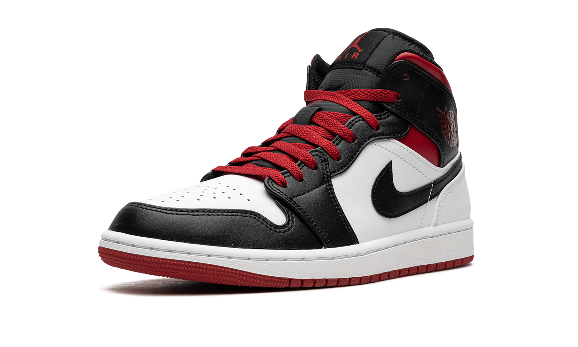 Air Jordan 1 Mid Gym Red Black Toe - resellguru.app