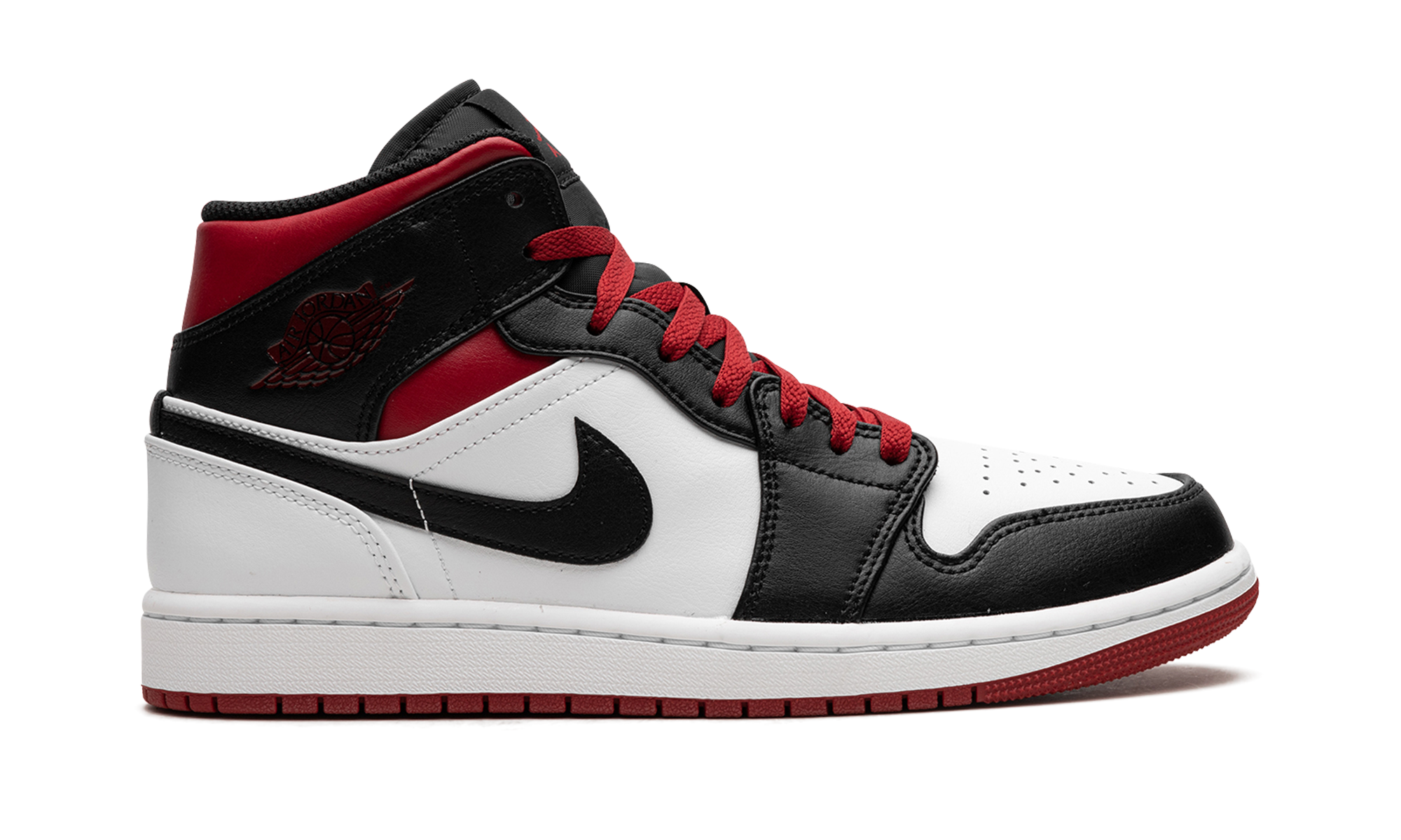 Air Jordan 1 Mid Gym Red Black Toe - resellguru.app