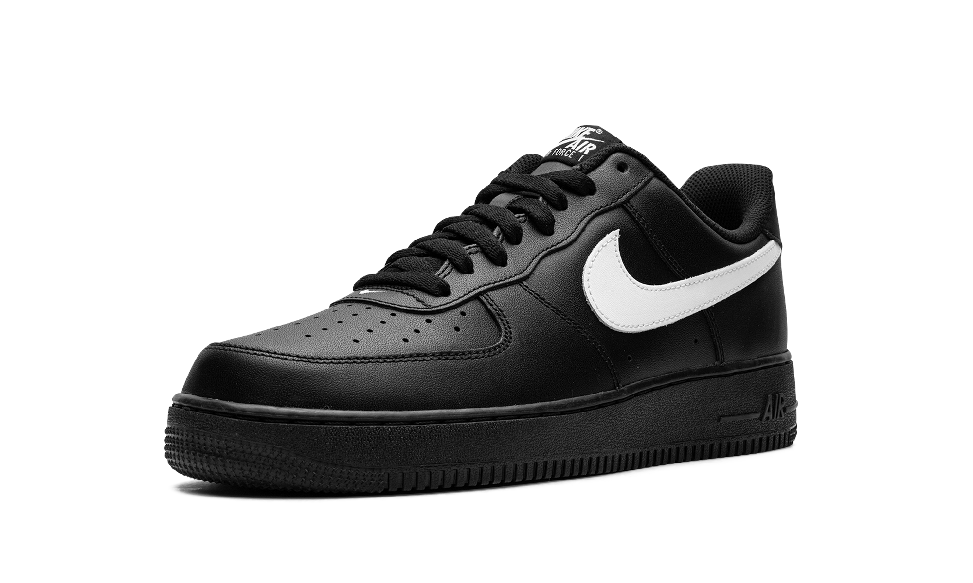 Nike Air Force 1 Low '07 Black White (2023) - resellguru.app