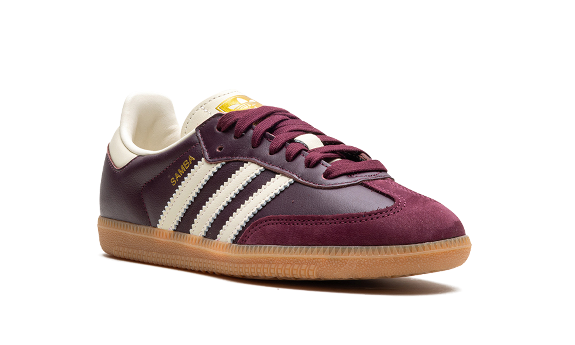 Adidas Samba OG Maroon Gold Metallic - resellguru.app