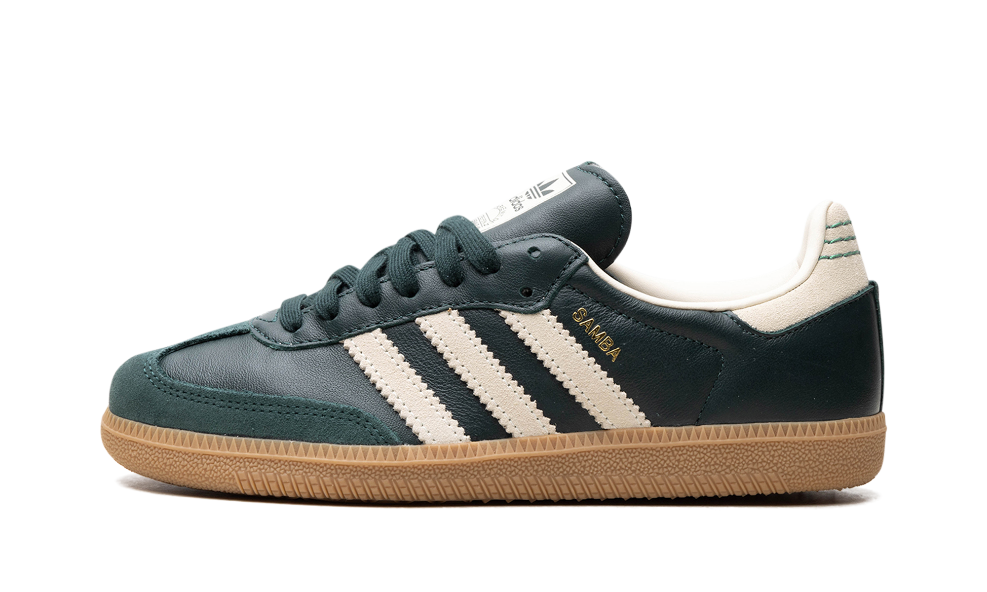 Adidas Samba OG Shadow Green Cream White Gold Metallic - resellguru.app