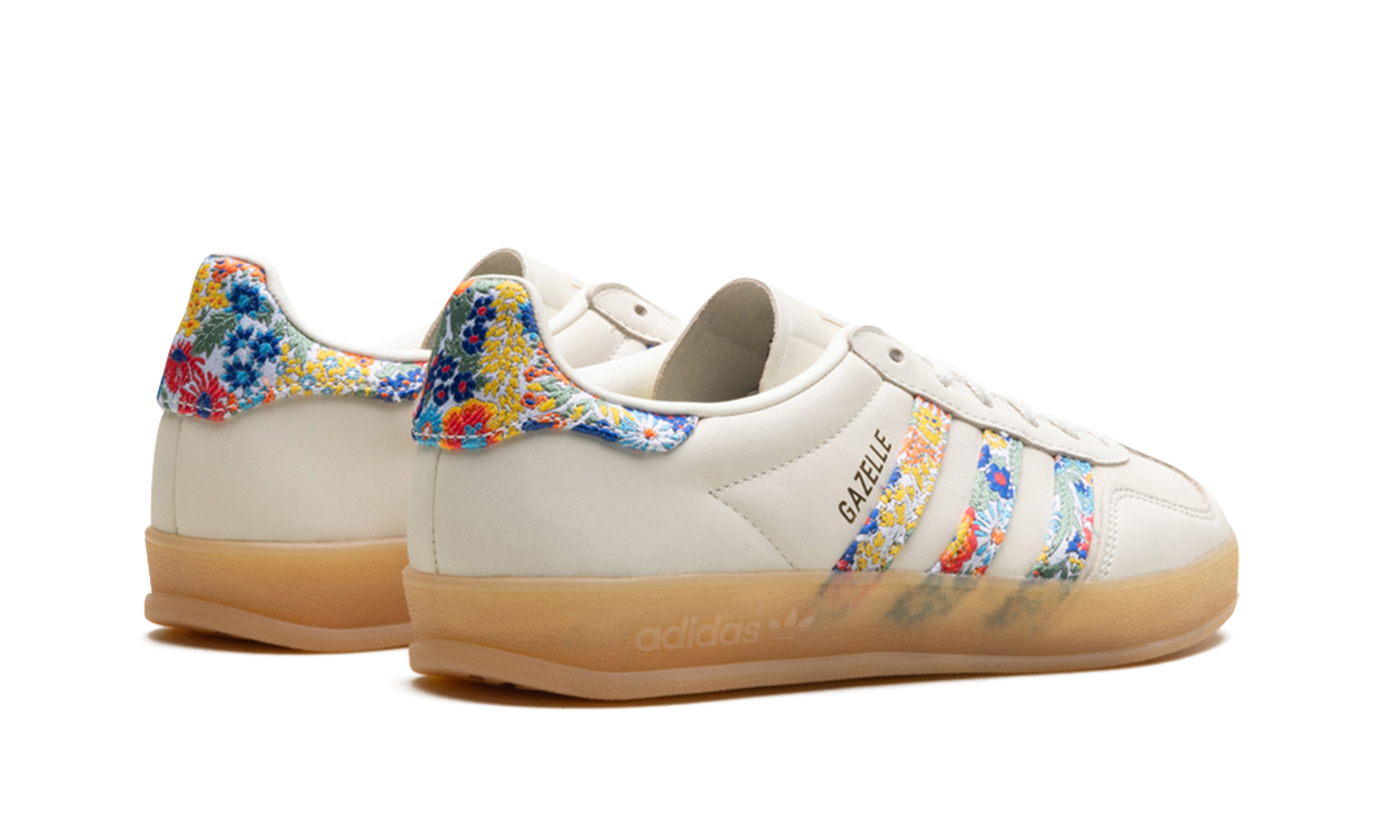 Adidas Gazelle Indoor Liberty London Floral Embroidery Stripes - resellguru.app