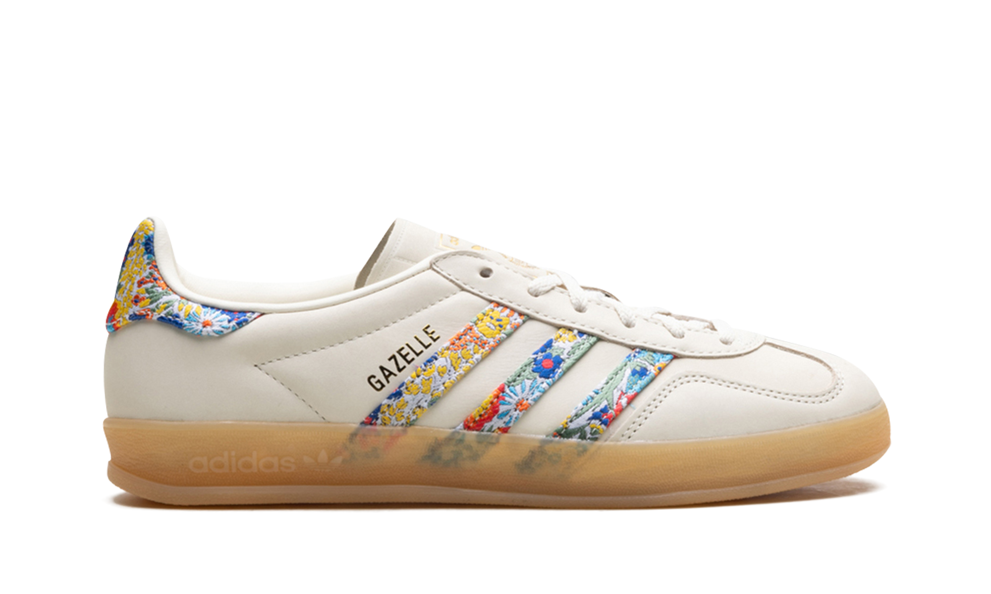 Adidas Gazelle Indoor Liberty London Floral Embroidery Stripes - resellguru.app