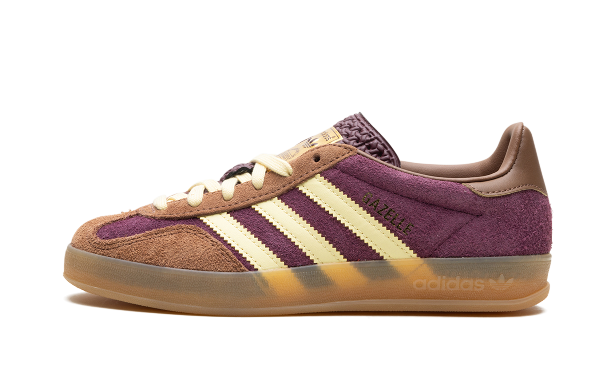 Adidas Gazelle Indoor Maroon Almost Yellow - resellguru.app
