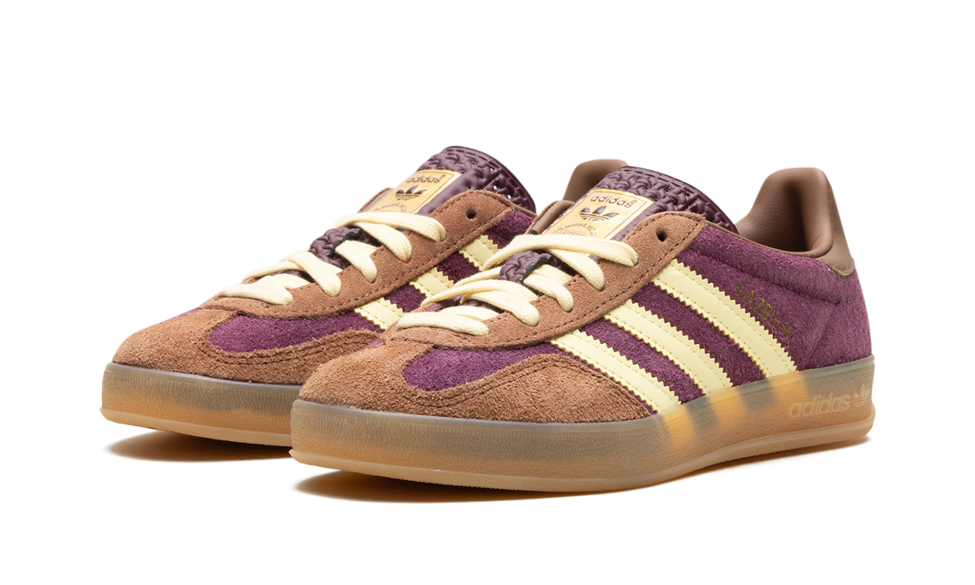Adidas Gazelle Indoor Maroon Almost Yellow - resellguru.app
