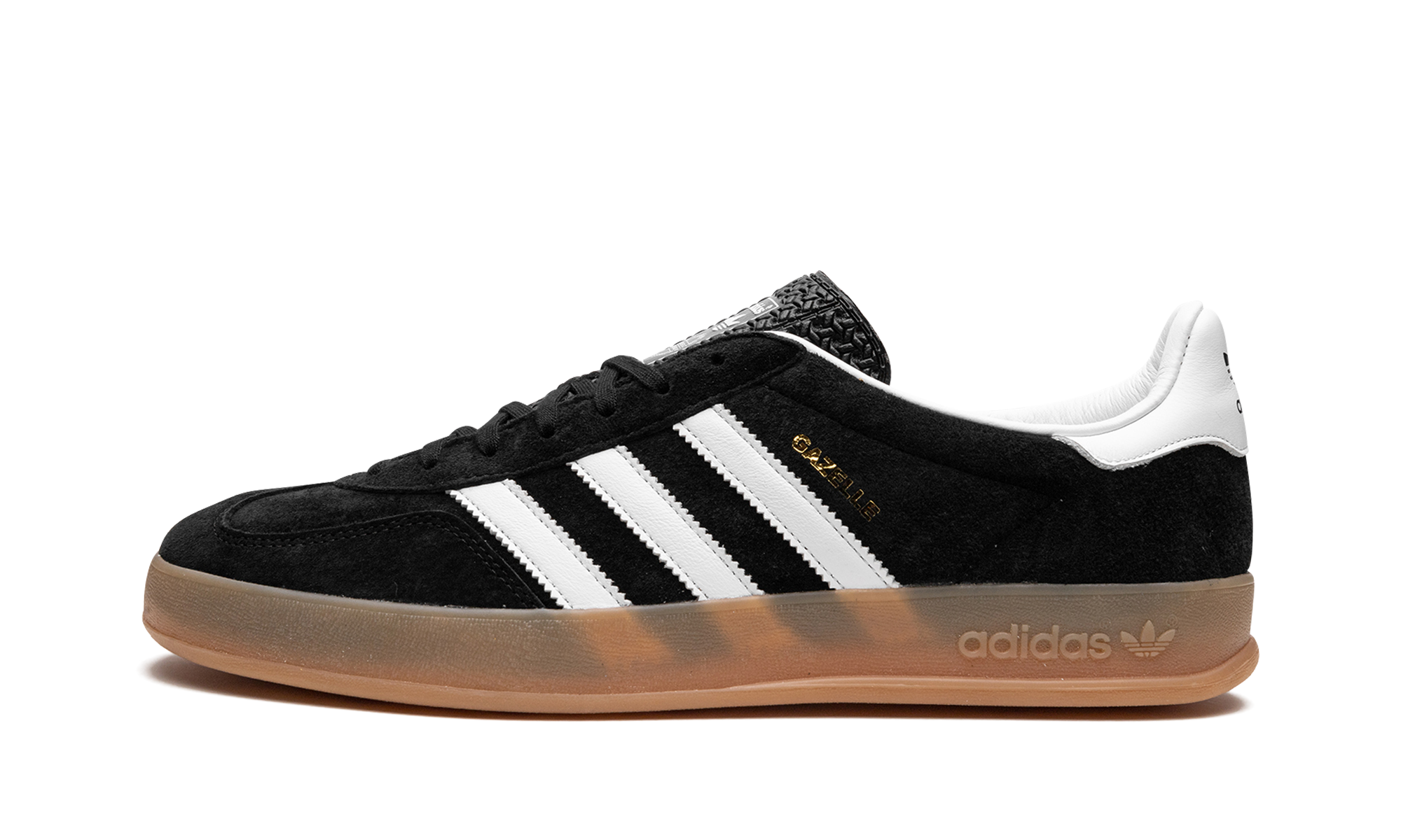 Adidas Gazelle Black White Gum - resellguru.app