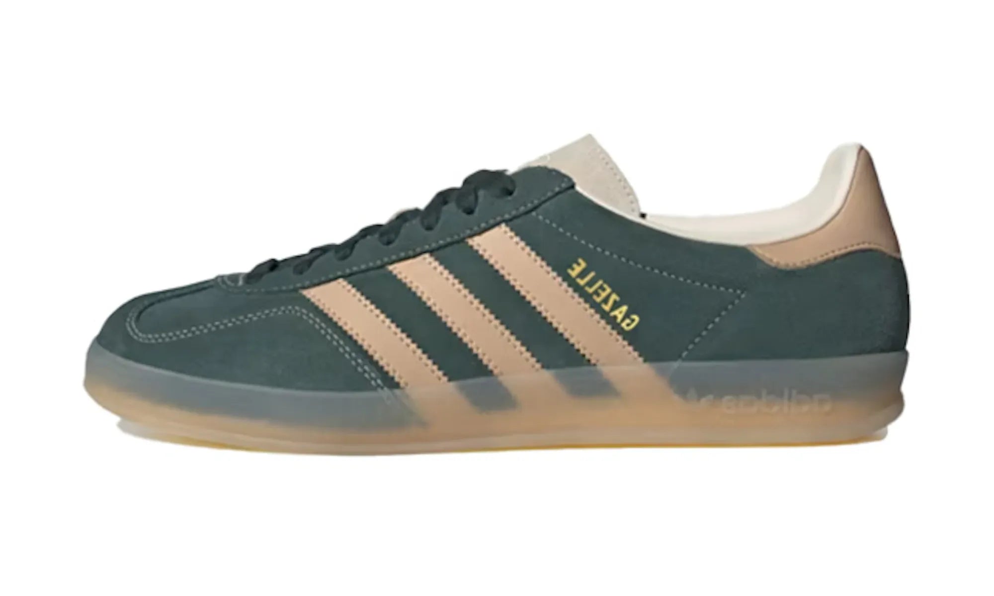 Adidas Gazelle Indoor Shadow Green Warm Sandstone - resellguru.app