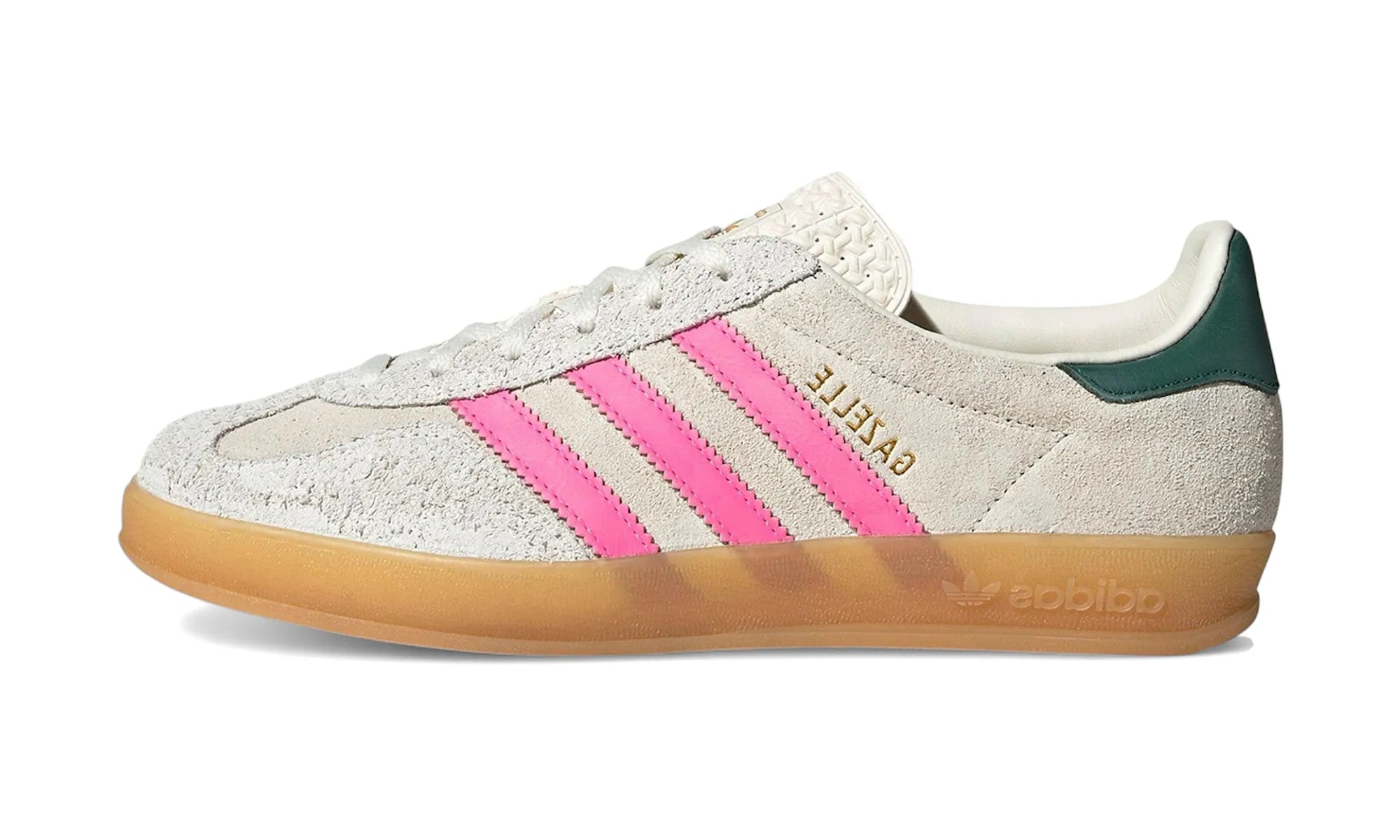 Adidas Gazelle Indoor White Off White Lucid Pink - resellguru.app