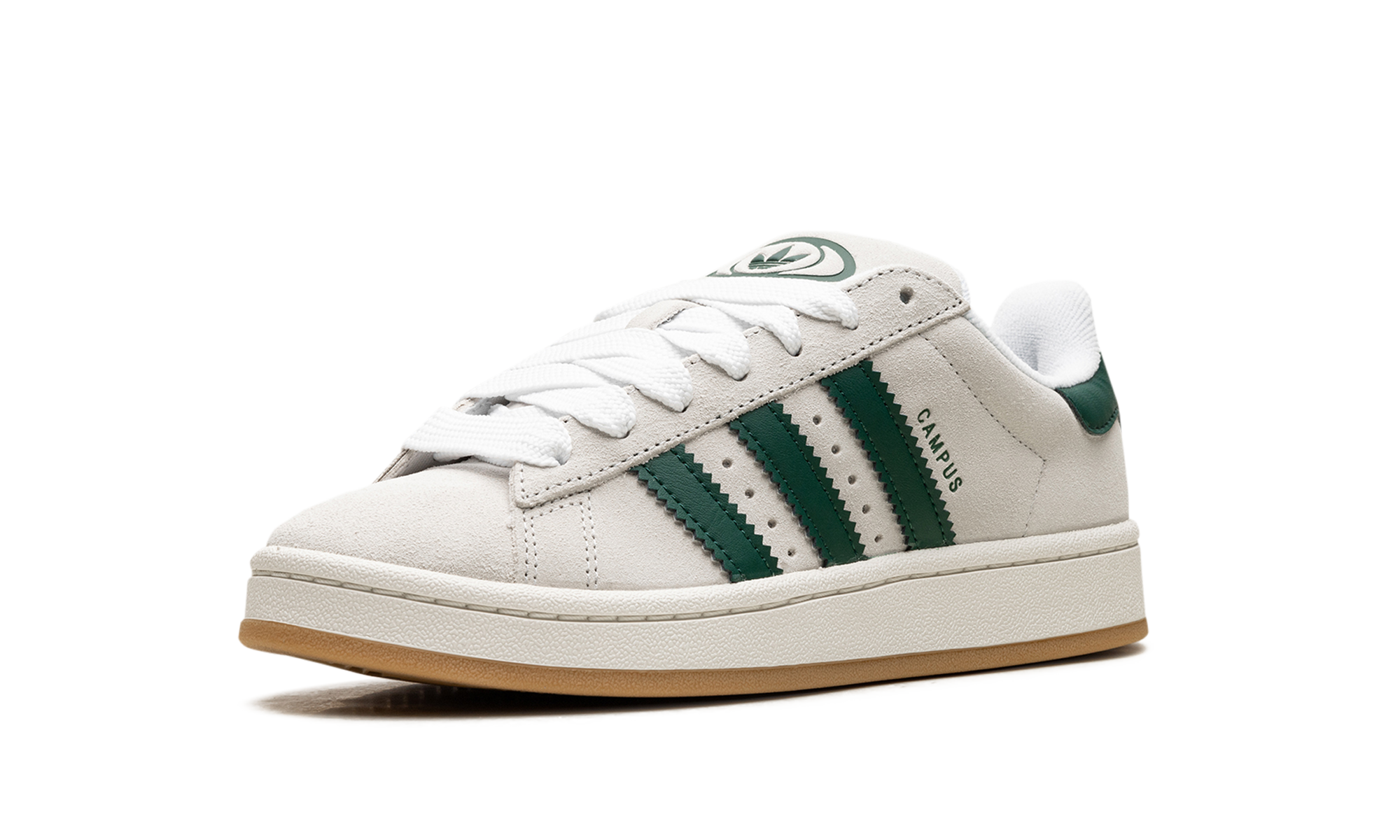 Adidas Campus 00s Crystal White Collegiate Green - resellguru.app