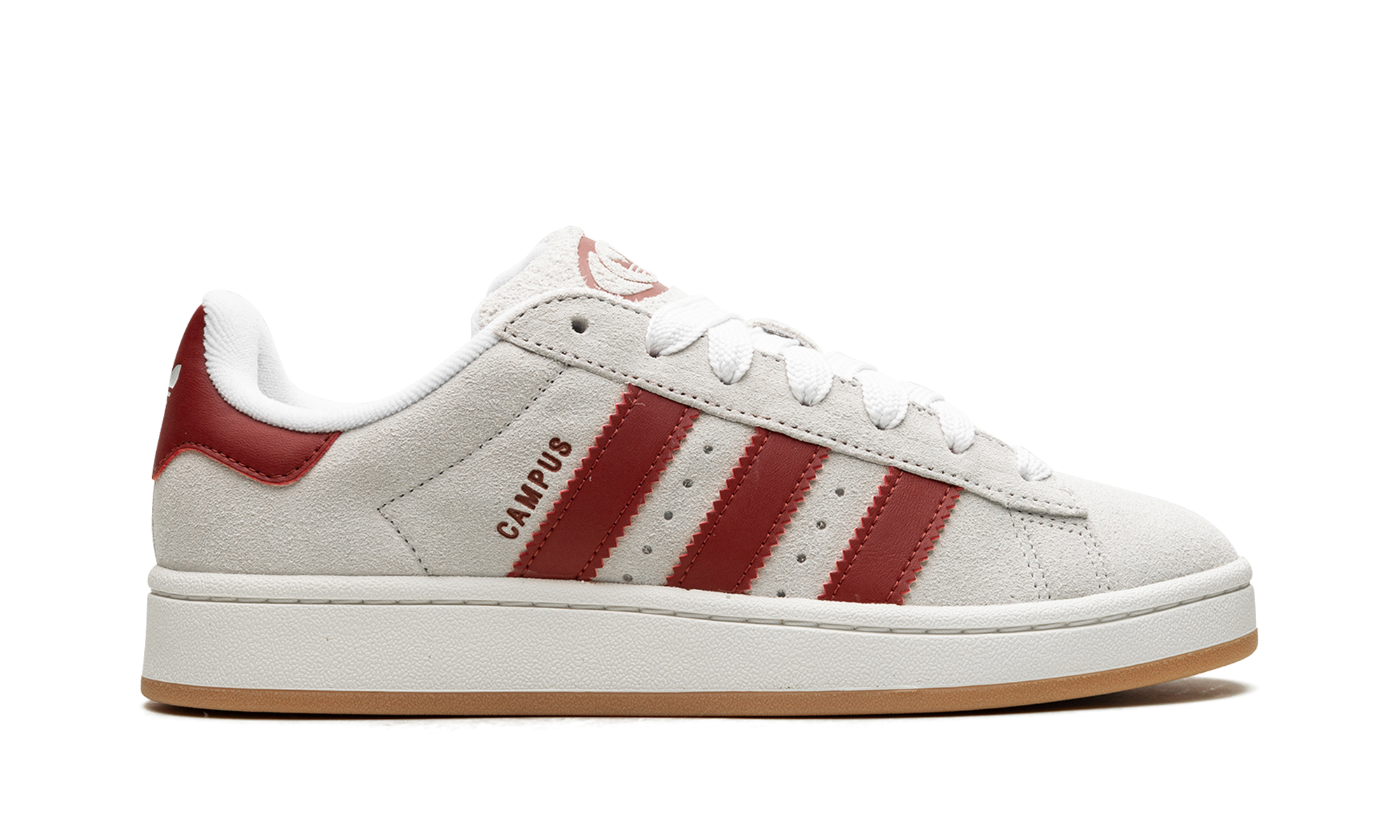 Adidas Campus 00s Crystal White Preloved Ruby - resellguru.app