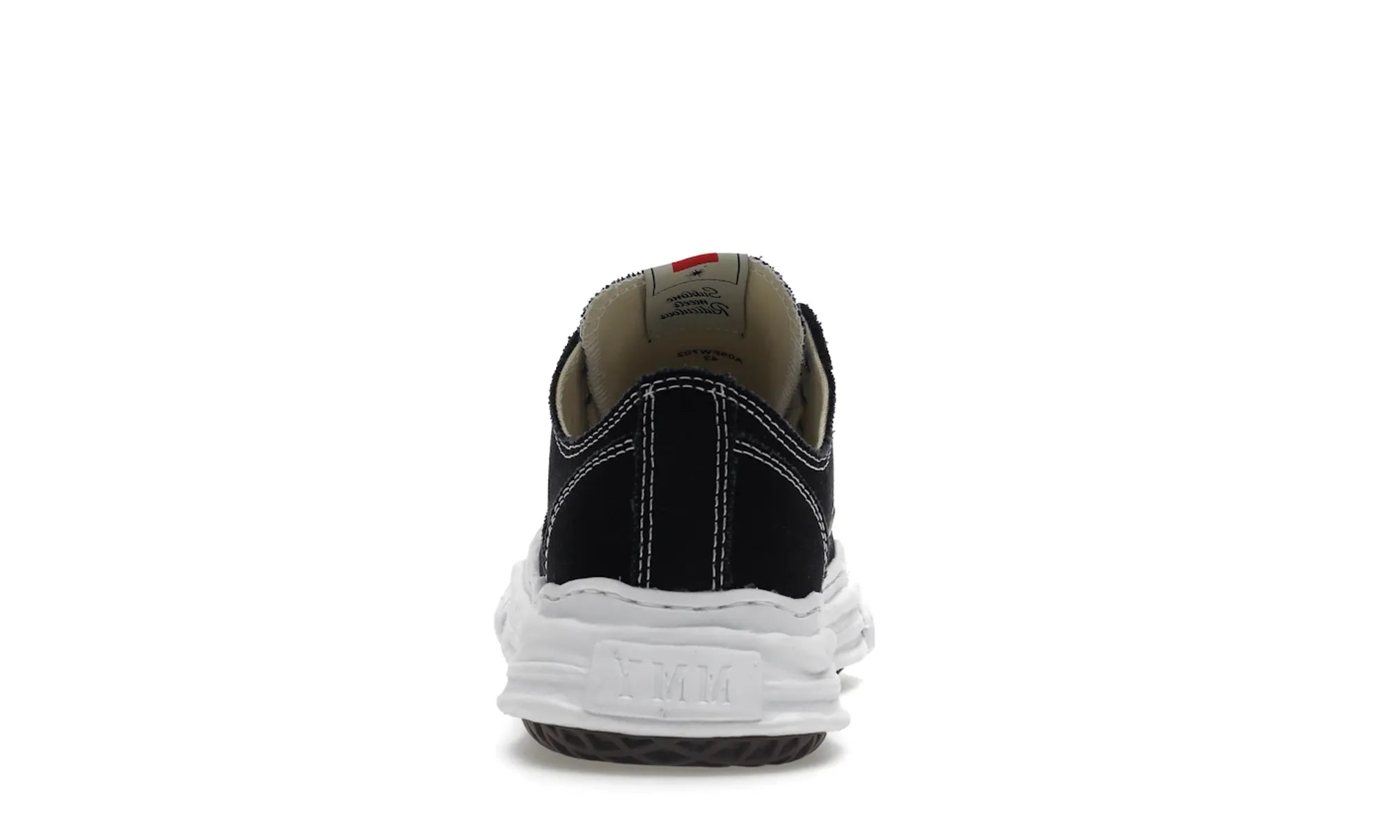 Maison Mihara Yasuhiro Hank OG Sole Canvas Low Black - resellguru.app