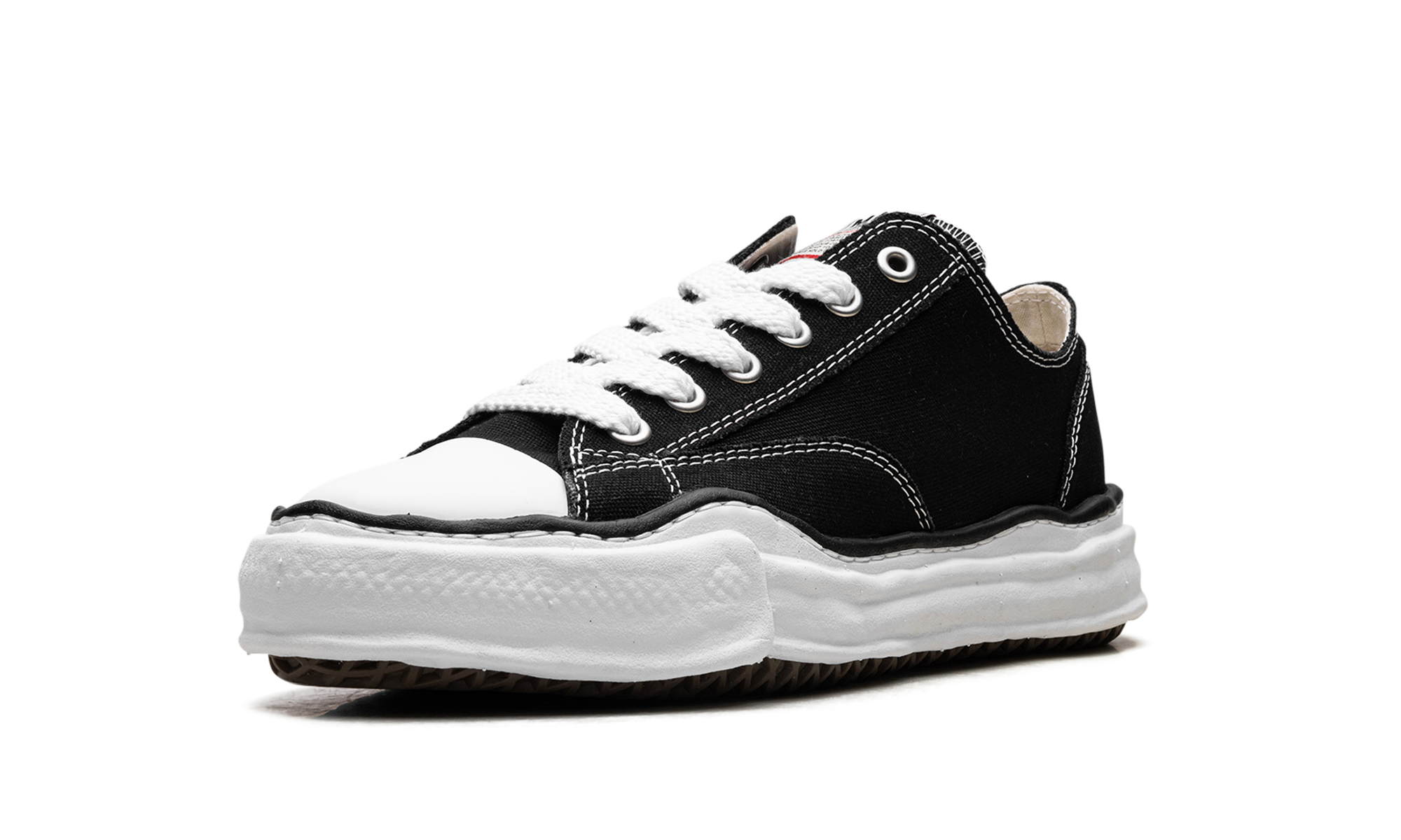 Maison Mihara Yasuhiro Peterson OG Sole Canvas Low Black - resellguru.app