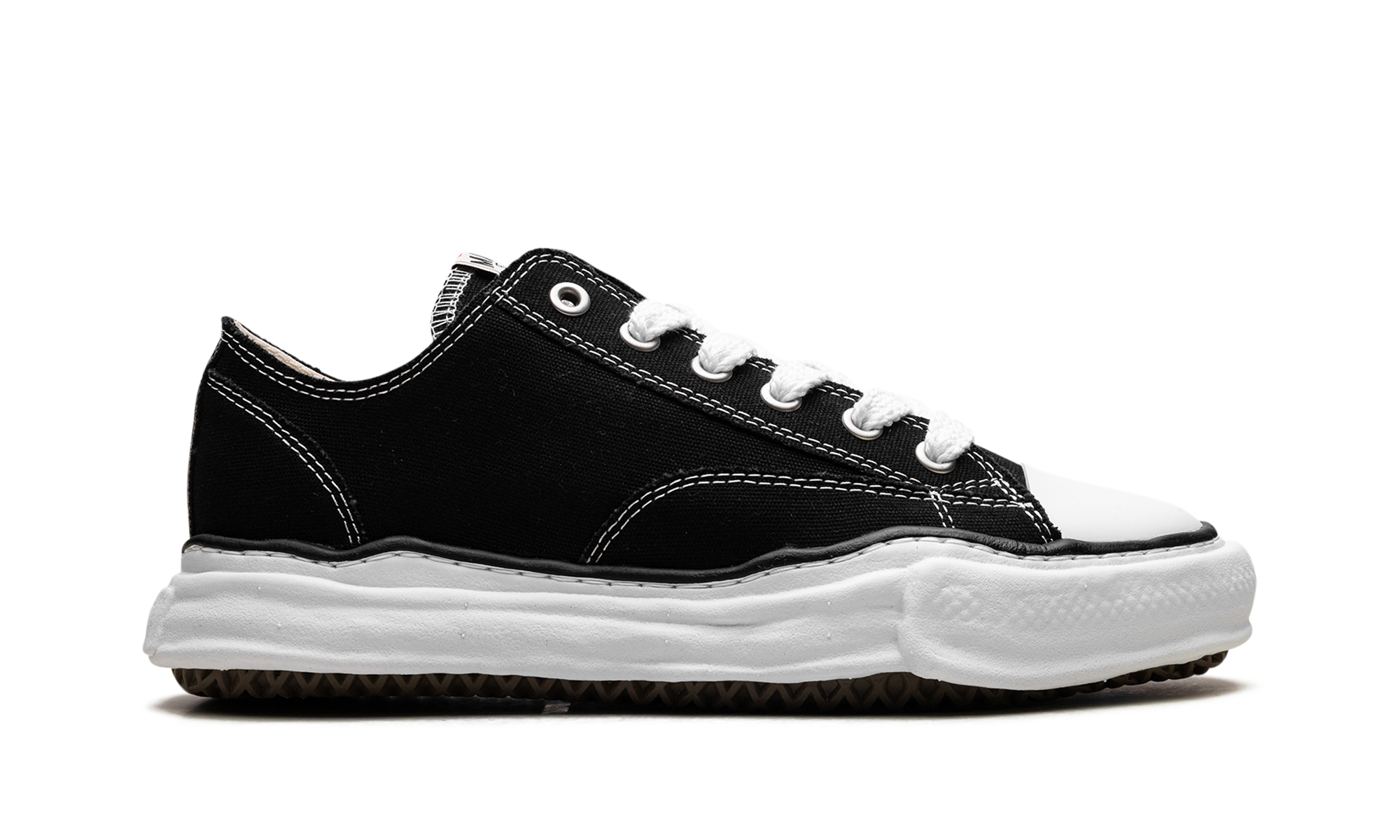 Maison Mihara Yasuhiro Peterson OG Sole Canvas Low Black - resellguru.app
