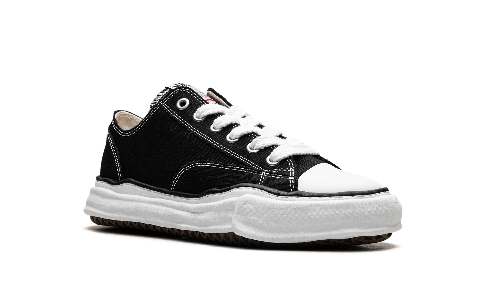 Maison Mihara Yasuhiro Peterson OG Sole Canvas Low Black - resellguru.app