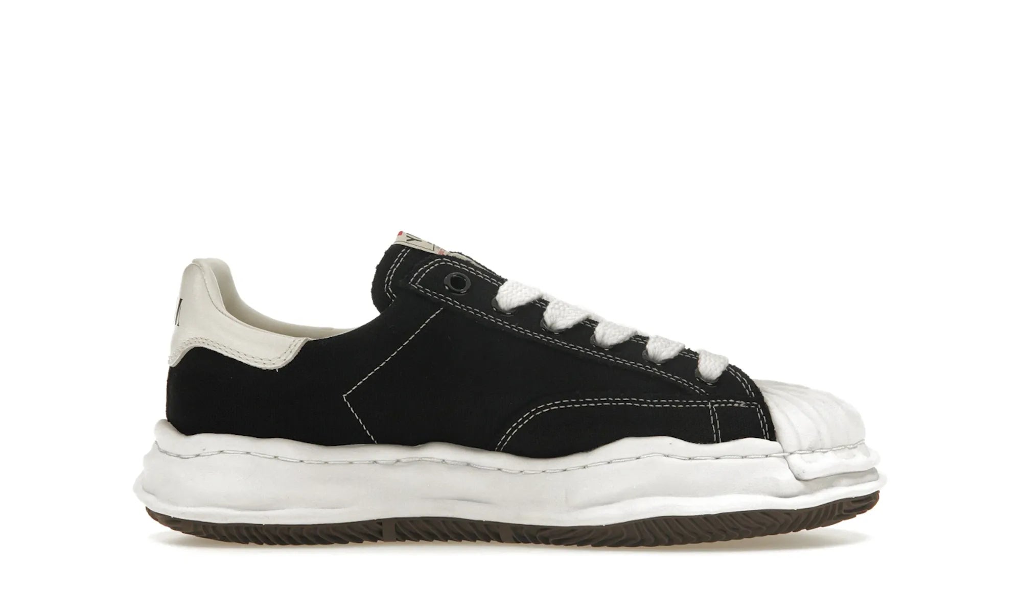 Maison Mihara Yasuhiro Blakey OG Sole Canvas Low Black - resellguru.app