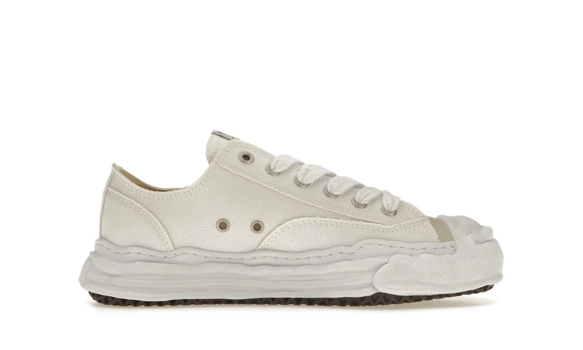 Maison Mihara Yasuhiro Hank OG Sole Canvas Low White - resellguru.app
