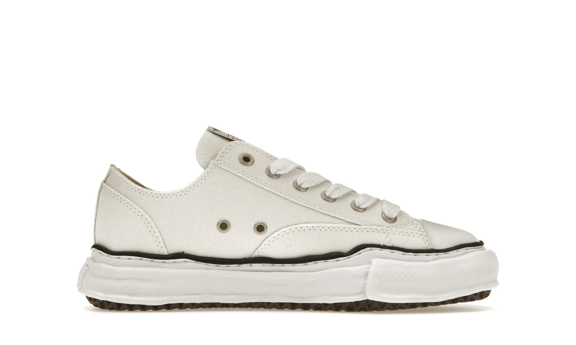 Maison Mihara Yasuhiro Peterson OG Sole Canvas Low White - resellguru.app