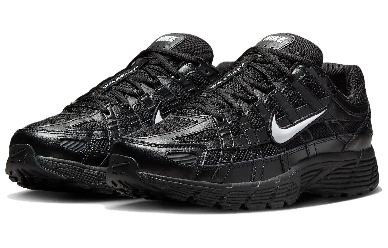 Nike P-6000 Black Black White